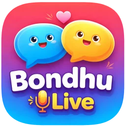Biểu tượng Bondhu Live: Video Chat&Party